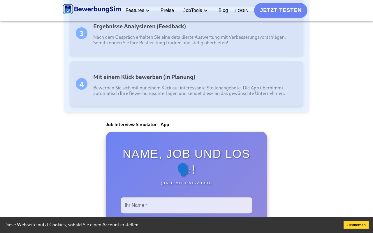 Interview app